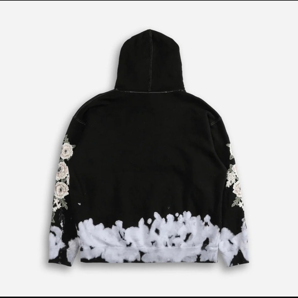 Civil Regime Limited Edition Joker Vault Collection White Rose Embroider Hoodie - Picture 2 of 7